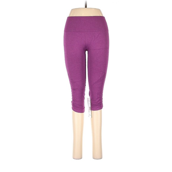 LULULEMON ATHLETICA Heathered Regal Plum In The Flow Crop II